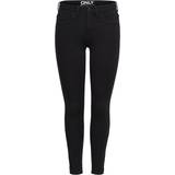 32 - Dam Byxor & Shorts Only Kendell Eternal Ankle Skinny Fit Jeans - Black/Black
