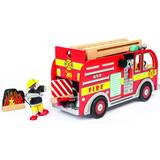 Le Toy Van Brandmän Lekset Le Toy Van Fire Engine Set