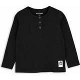 Mini Rodini T-shirts Barnkläder Mini Rodini Basic Grandpa - Black (1000000399)