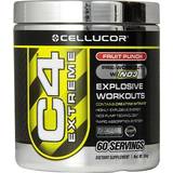 C-vitaminer Pre Workout Cellucor C4 Extreme Fruit Punch 60 Servings