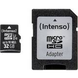 Intenso Minneskort Intenso MicroSDHC Class 10 UHS-I U1 90MB/s 32GB +Adapter