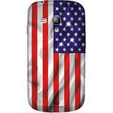 Mobiltillbehör White Diamonds USA Flag Case (Galaxy S3 Mini)