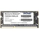 Patriot SO-DIMM DDR3 RAM minnen Patriot Signature Line DDR3 1600MHz 4GB (PSD34G1600L2S)
