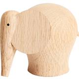Woud Dekoration Woud Nunu Elephant Prydnadsfigur 10cm