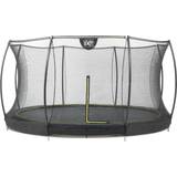 Nedgrävbar Studsmattor Exit Toys Silhouette Ground Trampoline 366cm + Safety Net