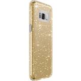 Speck Guld Mobilfodral Speck Presidio Clear Glitter Case (Galaxy S8)