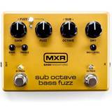 Gula Effektenheter Jim Dunlop M287 MXR Sub Octave Bass Fuzz
