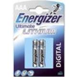 Engångsbatterier - Kamerabatteriladdare Batterier & Laddbart Energizer Ultim AAA