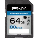 PNY Performance SDXC UHS-I 80MB/s 64GB