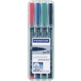 Tuschpennor Staedtler Universal Lumocolor Pen 4-pack