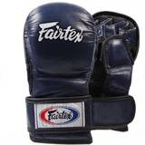 Blåa - MMA-handskar Kampsportshandskar Fairtex FGV15 MMA Sparring Gloves L