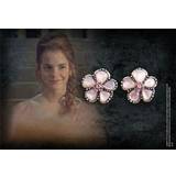 Noble Collection Örhängen Noble Collection Harry Potter: Hermione's Yule Ball Pin Earrings - Silver/Pink