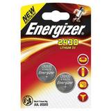 Batterier - Knappcellsbatterier Batterier & Laddbart Energizer CR2430 2-pack