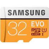Samsung 32 GB Minneskort Samsung Evo MicroSDXC UHS-I U1 32GB