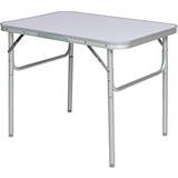 tectake Camping Table Foldable 75x55x60cm
