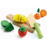 Djeco Matleksaker Djeco Fruit & Vegetables with Chopping Board