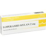 Receptfria läkemedel Loperamid Mylan 2mg 16 st Kapsel