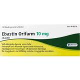 Orifarm Astma & Allergi Receptfria läkemedel Ebastin 10mg 10 st Tablett