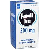 Paracetamol Panodil 500mg 20 st Brustablett