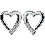 Freemans Hot Diamonds Remember Me Earrings - Silver/Diamond