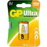 GP Batteries 9V (6LR61) - Batterier Batterier & Laddbart GP Batteries 1604AU 9V Ultra 1-pack