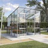 Fristående växthus Vitavia Freya 7.6m² Aluminium Glas