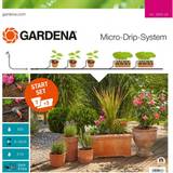 Konstbevattning Gardena Micro Drip System Starter Set Plant Pots M