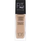 Gel Foundations Maybelline FIT Me Foundation #105 Natural Ivory