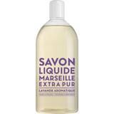Blomdoft Handtvålar Compagnie de Provence Savon De Marseille Liquid Soap Aromatic Lavender Refill 1000ml