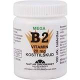 Mega b stress Natur Drogeriet Mega Vitamin B2 100 st