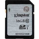 Kingston SDHC Minneskort & USB-minnen Kingston SDHC UHS-I U1 16GB