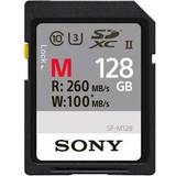 Sony 128 GB Minneskort Sony SF-M SDXC UHS-II U3 260/100MB/s 128GB