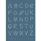 Text & Citat Posters Olle Eksell A-Z Poster 50x70cm