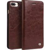 Qialino Plånboksfodral Qialino Classic Leather Wallet Case (iPhone 7)