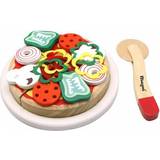 Magni Matleksaker Magni Wooden Pizza with Accessories & Box 2750