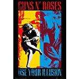 GB Eye Guns N Roses Illusion Maxi Poster 61x91.5cm