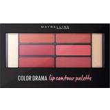 Palett Läpprodukter Maybelline Color Drama Lip Contour Palette Blushed Bombshell 4g