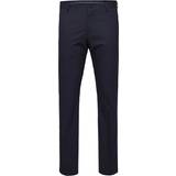 Herr - Kostymbyxor Selected Slim Fit Suit Trousers - Blue/Navy Blazer