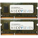 V7 SO-DIMM DDR3 RAM minnen V7 DDR3 1600MHz 2X4GB (V7K128008GBS-LV)