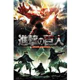 EuroPosters Barnrum EuroPosters Poster Attack on Titan Key Art V40935 61x91.5cm