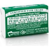 Dr. Bronners Bad- & Duschprodukter Dr. Bronners Pure-Castile Almond Bar Soap 140g