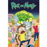 EuroPosters Tavlor & Posters EuroPosters Poster Rick & Morty Group V33233 61x91.5cm