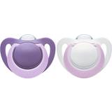 Nappar Nuk Genius Size 0 Silicone Soother 0-2m 2-pack