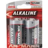 Ansmann Alkaliska - Engångsbatterier Batterier & Laddbart Ansmann Mono D 2-pack