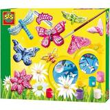 SES Creative Butterfly Glitter Casting & Painting Set 01131