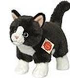 Hermann Teddy Katter Mjukisdjur Hermann Teddy Cat Standing Black & White 918202