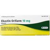 Orifarm Astma & Allergi Receptfria läkemedel Ebastin 10mg 30 st Tablett