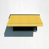 Orange Fönstermarkiser Solskydd Window Canopy FM30 100x50cm
