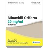 Hår & Hud - Minoxidil Receptfria läkemedel Minoxidil Orifarm 20mg/ml 60ml 3 st Lösning