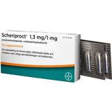 Bayer Receptfria läkemedel Scheriproct 1.3mg/1mg 12 st Stolpiller